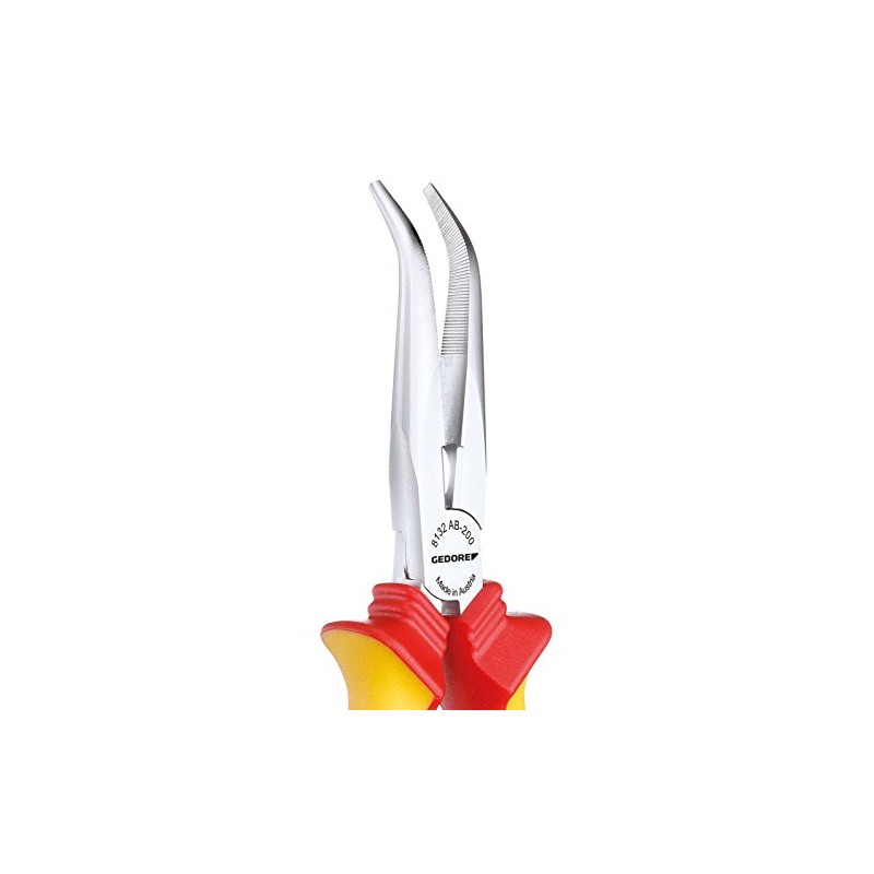 GEDORE VDE Snipe Nose Pliers VDE 8132 AB - 200