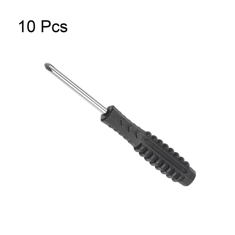 sourcing map Mini Phillips Screwdriver, 4.0mm Cross Head with Non-Slip