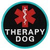 TailWag Planet Therapy Dog Service Dog EMS Patch Embroidered Vest/Harnesses