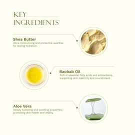 Ambiance by Talata Hand & Body Wash - Shea, Baobab & Aloe Infused - BE-MINE (Vanilla & Shea)