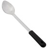 Winco Stainless Steel Basting Spoon with Plastic Handle, Solid, 15"