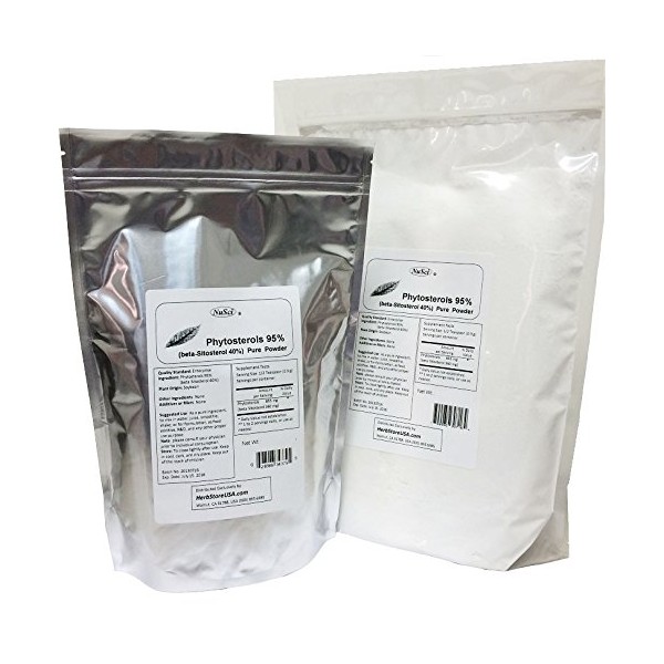 NuSci Phytosterol Beta-Sitosterol Pure Powder (800 g (1.76 Lb))