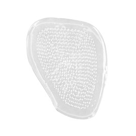 Ipetboom 1 Pair Gel Front Insole Cushions for Foot Relief Soft Transparent Metatarsal Pads for Womens High Heels Comfortable Shoe Inserts to Reduce Pressure Toes and Ball of Foot