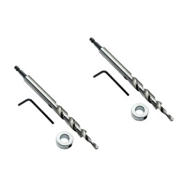 ARMOR TOOL 3/8" Quick-Change Drill Bit, Stop Collar, and Allen Wrench - 2 Pack