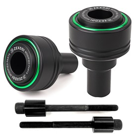 ZEXDDI Motorcycle Frame Sliders Crash Pad Falling Protection Fit For KAWASAKI Z900 Z 900 Z900RS Z900SE 2017-2023 2024 (For Z900/RS/SE Green)