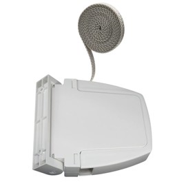 Wolfpack 5250015 Dustpan Roller Collapsible eurosax C-22, White