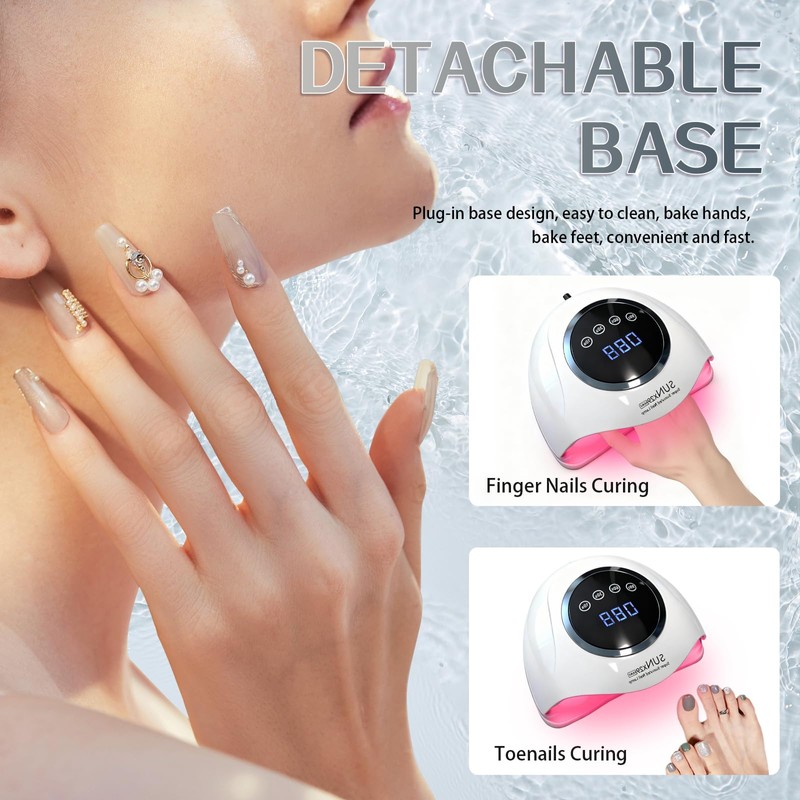 PROFESSIONAL 500W UV LED NAIL LAMP - 90 LED Bulbs