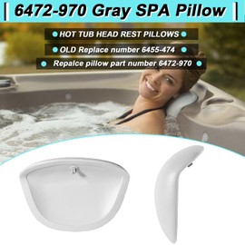 mooncar 6472-970 680 Hot Tub Spa Pillows Replacement for Sundance 680 Series Spas 2007-2017,for 2003+ Hermosa,for 2007+ Hamilton/Hartford/Hawthorne (2 Pack)