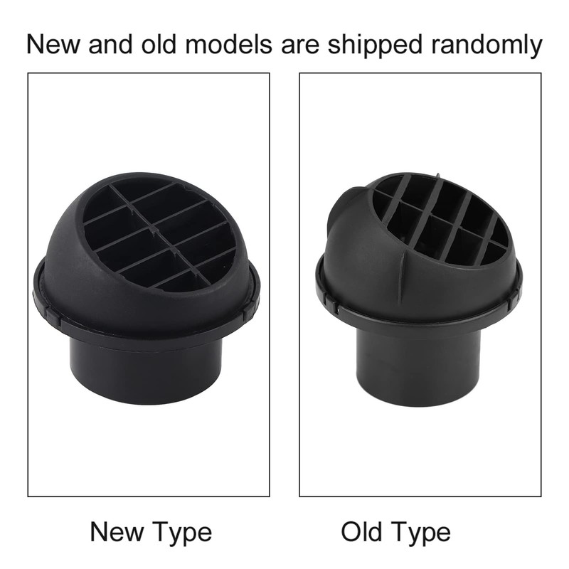 Air Vent Outlet 60mm Warm, 360 Degrees Plastic Rotatable Warm