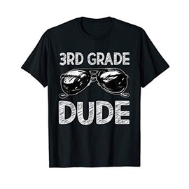3rd Grade Dude Sunglasses Back To School Tshirt For Boys T-Shirt