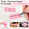 L LIKED 500 Raffle Tickets, Smile, Pink (6 Color Selection),