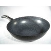 Ceramic Marble Coated Cast Aluminium Non Stick Wok 30 cm
