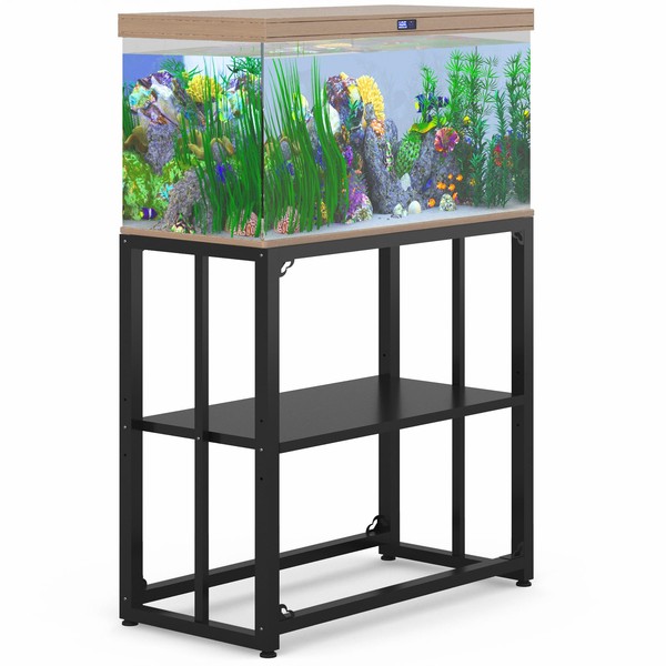TOCRETOARE Fish Tank Stand 10-15 Gallon, Metal Aquarium Stand, 24.8"