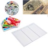 10Pcs Stamp Album Page Sheets Universal 9-Holes for Standard Stamp