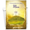 Mam Religious Easter Card - Christian Easter Card - A5