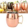 Moscow Mule Mug 600ml Capacity Stainless Steel Beer Cocktail Cup