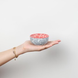 Selamica Ceramic 4 OZ Dipping Bowls Set, 3.5 Inch Mini Bowl for Dipping, Side Dishes, Microwave Dishwasher Safe, Set of 6, Assorted Colors