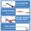 Flexible Quarter Round Molding Peel and Stick Rubber Quarter Round