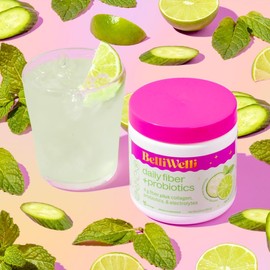 BelliWelli Fiber + Probiotics + Collagen - Cucumber Lime Cooler