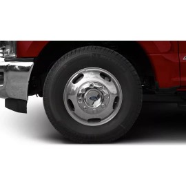 Aftermarket Products 2005-2016 Super Duty F-350 Dually DRW Ford 17" Wheel Chrome Cap 2WD FRONT