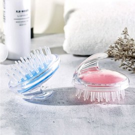 Scalp Cleansing and Massage Brush for Exfoliation and Dandruff Care Hair Loss Management 10ea