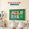 4E's Novelty 8 Pcs Diversity Posters for Classroom, Multicultural Children