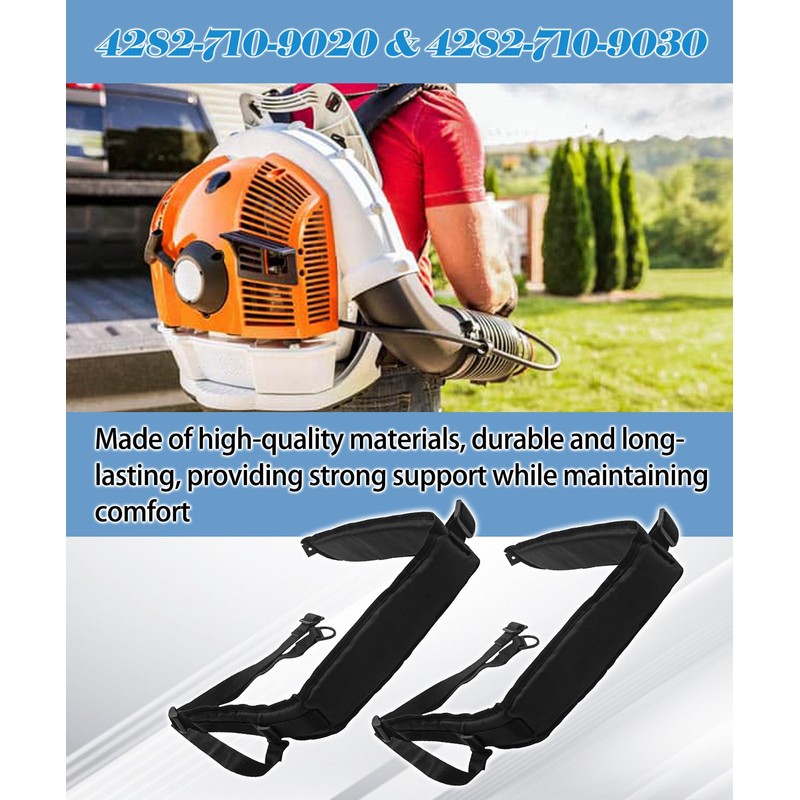 Backpack Blower Shoulder Straps Compatible with STIHL BR600 BR700 BR550