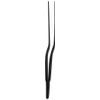 Mercer Culinary Precision Plus Tong Offset 6, Stainless Steel, Black,