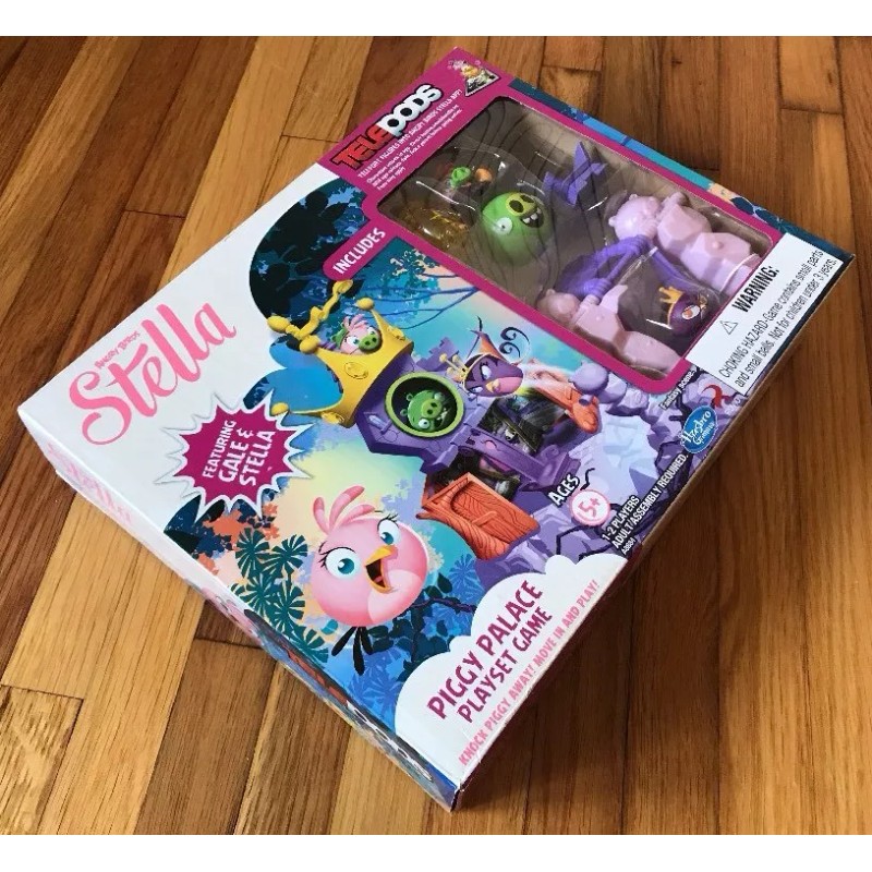 Hasbro Angry Birds Go Play Stella Telepods Piggy Palace Launcher