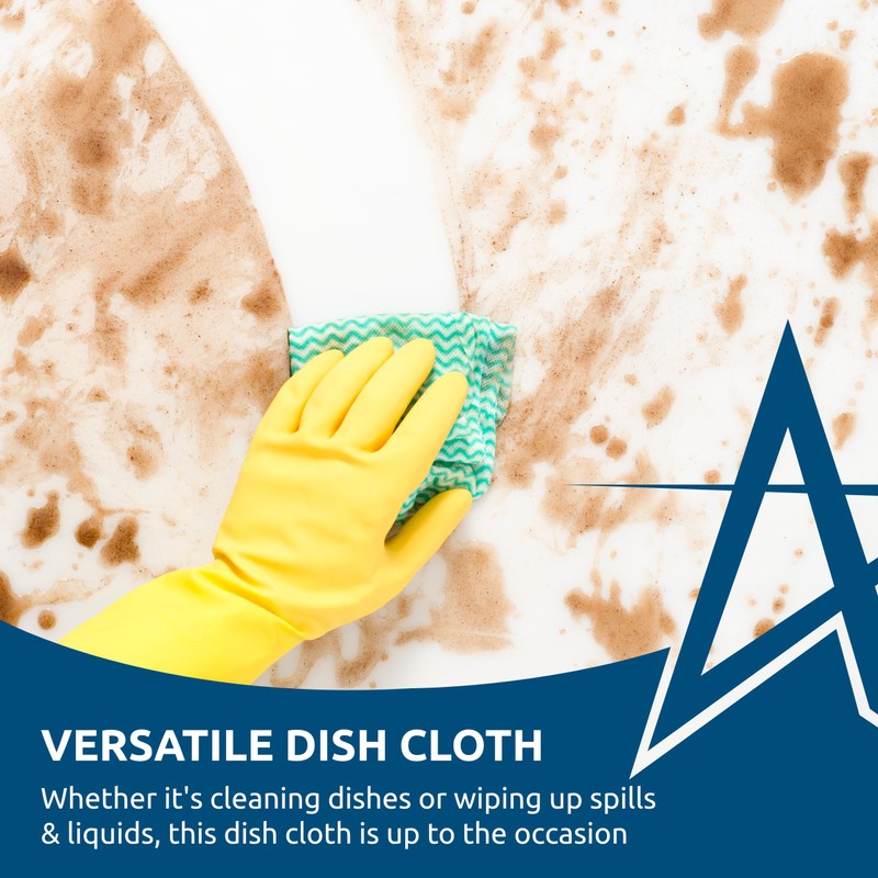 Andarta - Green J-Dish Cloths - Pack of 50 (35