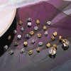 28Pcs Earring Backs for Studs, 14 Pairs Screw on Ear