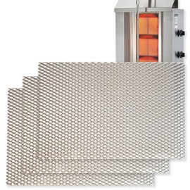 GOLDMAN SERVICE Gyros Kebab Burner Grill 230x150mm High Temperature Burner Grill Compatible with Potis, GD3, GD4, GD5