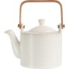 ASA Selection - Linna Tea Pot Piqué White with Strainer,