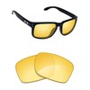 Alphax Tracer Yellow Non-polarized Replacement Lenses for Oakley Holbrook OO9102