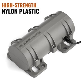 3800RPM Electric Motor, Vibration Motor DC 12V Vibrating Motor 10W Carbon Brush Motor w/Adjustable Power Supply for Electric Massage Chair Bed Industry Sieve Shaker More Vibrators