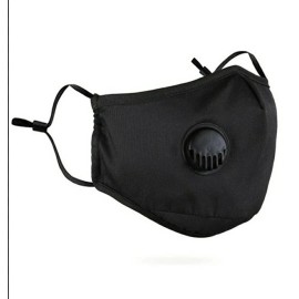 Lot of 6 Black Reusable Safety Cotton Mask Anti-Pollution Air Purifying 3 layers