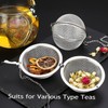 Cat Tea Infuser, 2 Pcs Cute Tea Diffuser Stainless Steel