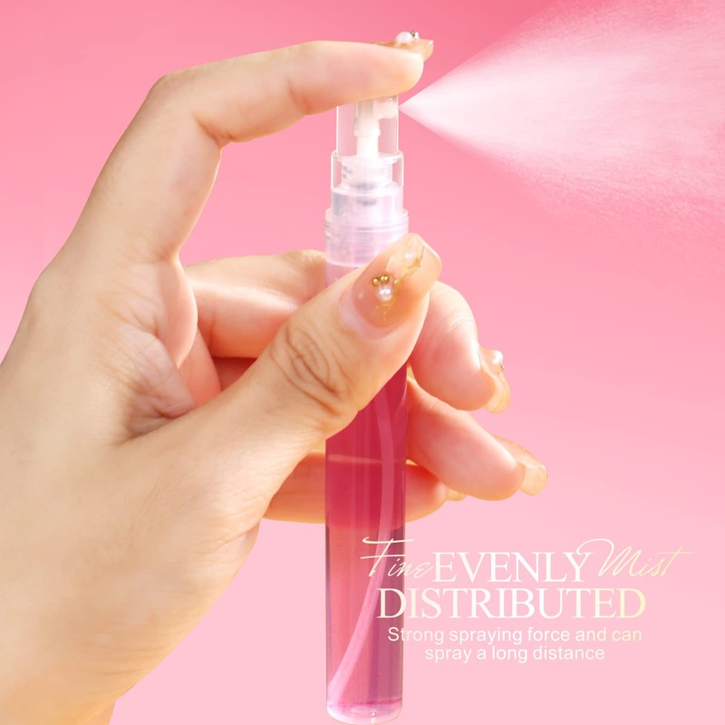 Fandamei Mini Spray Bottle, 10 Pack 10ml Plastic Spray Bottle,