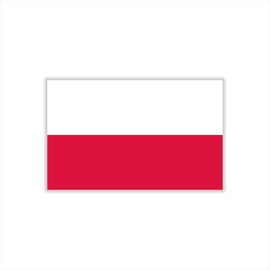 Womaha 30 Temporary Poland Flag Tattoos Fans Face Tattoo Stickers for Adults Kids Group Activity Props
