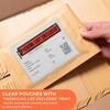 Packing Slip Envelope Pouches By PackageZoom 1000-Pack- Clear Self Adhesive