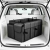 Car Trunk Organizer with Cover – Foldable, Large Capacity Storage