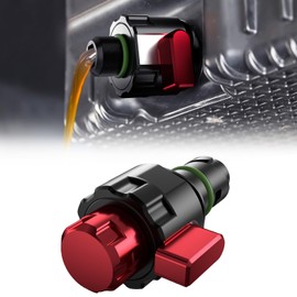 JOYTUTUS Oil Drain Plug Compatible with 2015-2024 F150 2.7L 5.0L Raptor Mustang, 2021-2024 Bronco V6 Oil Drain Valve, Replace BC3Z-6730-A, FT4Z-6730-A, KX6Z-6730-B (Only Fit Plastic Oil Plug Model)