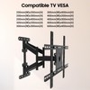 SYLVOX Adjustable TV Wall Mount, Max VESA 700x400mm up to100