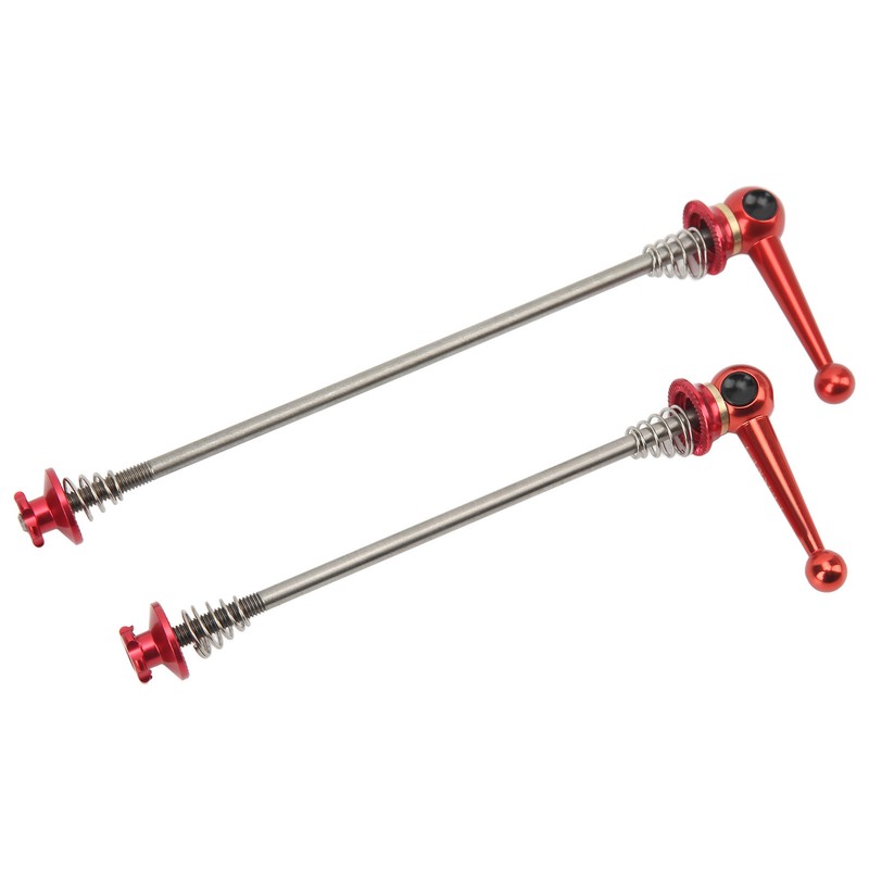 CANSUCC 2pcs Bicycle Wheel Skewer Aluminum Alloy Quick Release Titanium