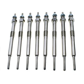 WayJun 12639701 97364968 8PCS Glow Plugs 9G Compatible with Chevy GMC 6.6L Duramax LMM LML LBZ LLY, 2006 2007 2008 2009 2010 2011 2012 2013 2014 2015 2016 Silverado, Savana, Sierra, Express