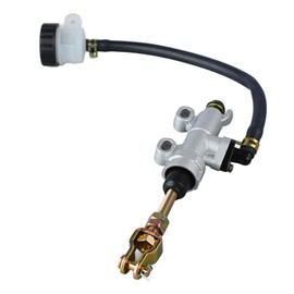 Tomotato Motorcycle Brake Pump, Main Brake Cylinder of Motorcycle Rear Wheel Brake Pump for Most Motorcycles