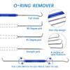 ZDBB 1280 Pieces 24 Size Rubber O-Ring Assortment Kit with