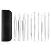 Bestgle Set of 10 Blackhead Remover Tool Kit Professional Acne