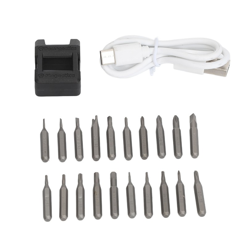 Mini Electric Screwdriver Set Adjustable Torsion Small Precise Magnetic Electric