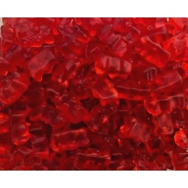 Pineapple & Raspberry Gummi/Gummy Bears Haribo "RASPBERRY" Flavored- Gummi/Gummy Bears Candy - 1/2 pound